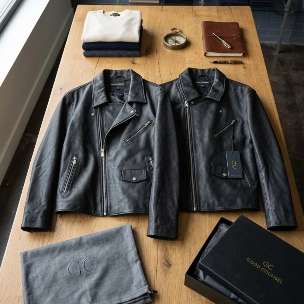 Aris Black Leather Shirt Jacket - Picture 5 of 13